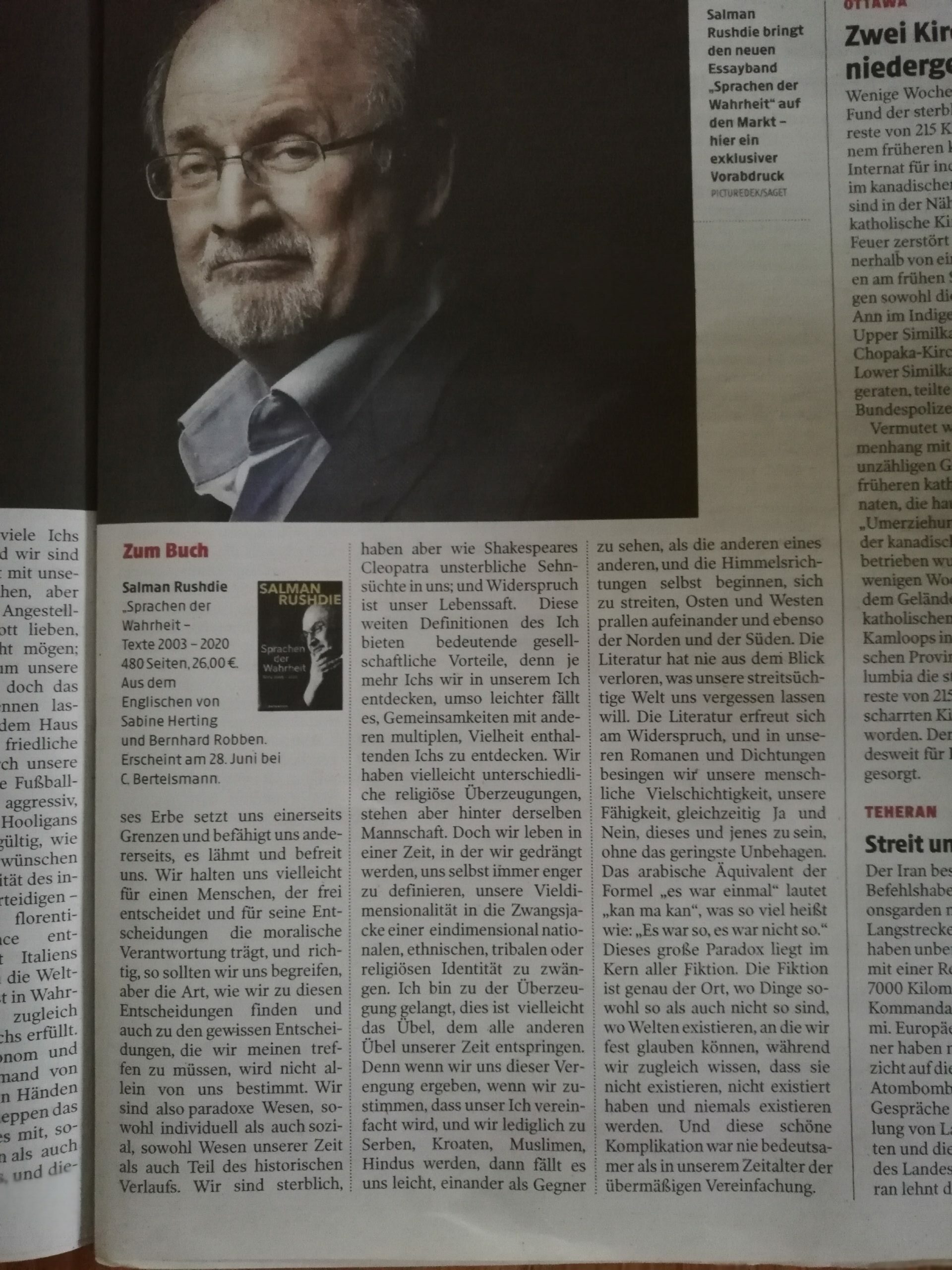 Barfuss auf einem Weg