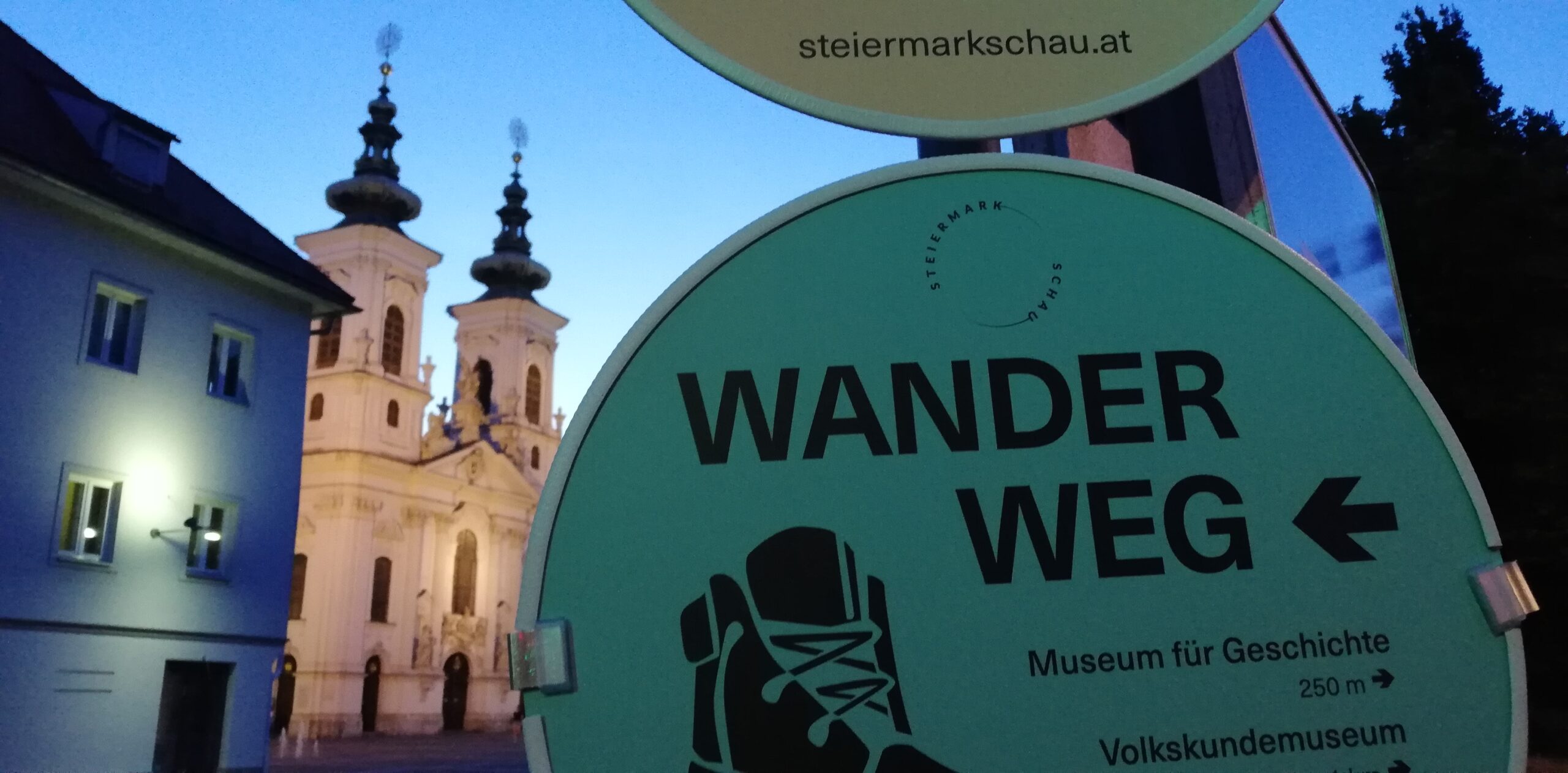 Barfuss auf einem Weg