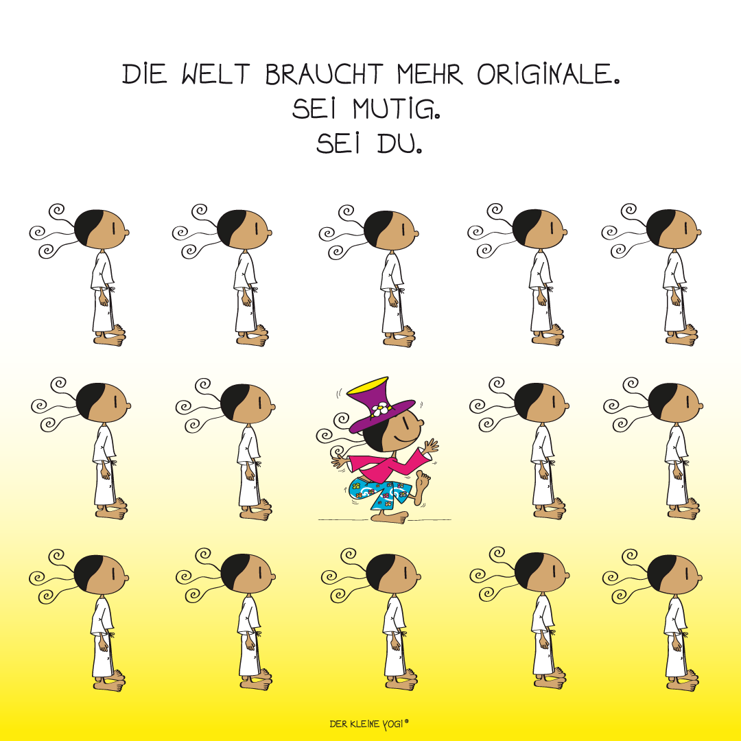 Kleineryogiseidu Barfuss auf einem Weg